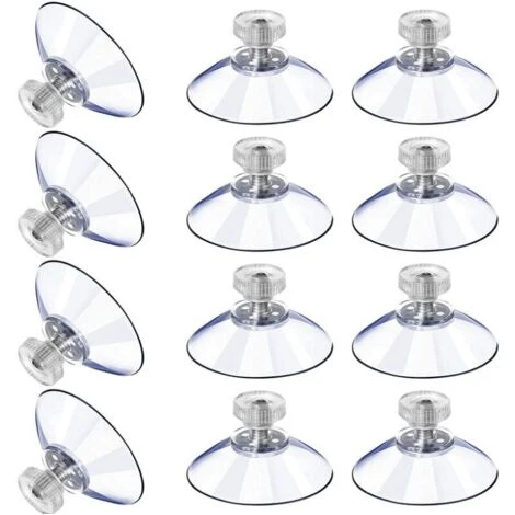 Ventouses En Plastique Ventouse Anti-Collision Transparente En Caoutchouc Vis Écrou En Métal Ventouse Solide En PVC Transparent Remplacement Avec Écrou De Vis Fontainebleau 12PCS 1 Ventouses En Plastique Ventouse Anti-Collision Transparente En Caoutchouc Vis Écrou En Métal Ventouse Solide En PVC Transparent Remplacement Avec Écrou De Vis Fontainebleau 12PCS