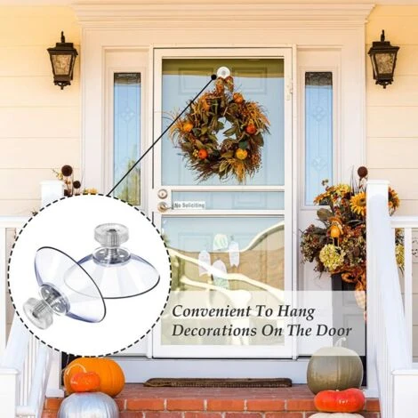 Ventouses En Plastique Ventouse Anti-Collision Transparente En Caoutchouc Vis Écrou En Métal Ventouse Solide En PVC Transparent Remplacement Avec Écrou De Vis Fontainebleau 12PCS 2 Ventouses En Plastique Ventouse Anti-Collision Transparente En Caoutchouc Vis Écrou En Métal Ventouse Solide En PVC Transparent Remplacement Avec Écrou De Vis Fontainebleau 12PCS – Image 2