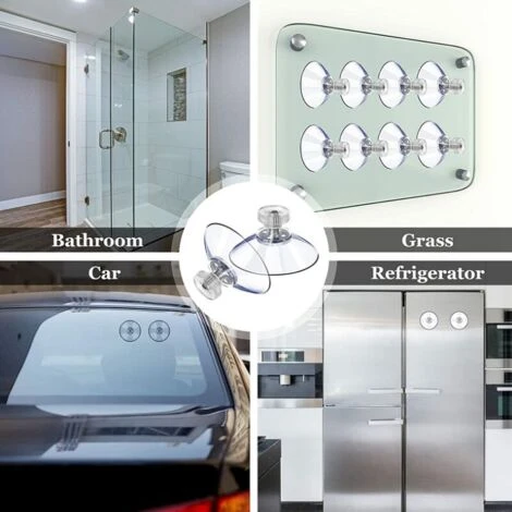 Ventouses En Plastique Ventouse Anti-Collision Transparente En Caoutchouc Vis Écrou En Métal Ventouse Solide En PVC Transparent Remplacement Avec Écrou De Vis Fontainebleau 12PCS 5 Ventouses En Plastique Ventouse Anti-Collision Transparente En Caoutchouc Vis Écrou En Métal Ventouse Solide En PVC Transparent Remplacement Avec Écrou De Vis Fontainebleau 12PCS – Image 5