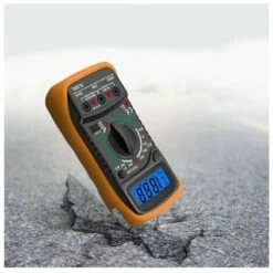 Multimètre, Ohmmètre Et Ampèremètre Multimètre Numérique XL830L 2000 Comptes Mini Multimètre Testeur De Pile Courant Tension AC DC Résistance Buzzer Transistor Voltmètre Ampèremètre Avec Écran LCD Rét -Pas Cher Pro Bricoleur Magasin 79552002 4