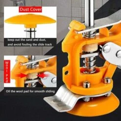 MINKUROW Lot De 2 Supports De Nivellement Pour Carrelage Mural - Pour Nivellement De Carrelage - Pour La Hauteur Supérieure - Pour Le Nivellement Des Carreaux - Pour Le Mur, Le Nivellement Vertical -Pas Cher Pro Bricoleur Magasin 80410820 4