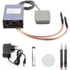 Soudeuse Par Points 5000 W Haute Puissance Portable Soudeuse Par Points Portable 0-800 A Courant Réglable Soudeurs Pour Batterie 18650 Prise UE (Weytoll)