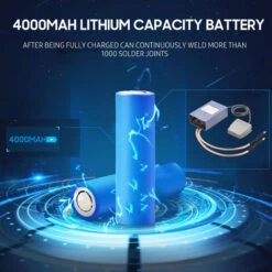 Soudeuse Par Points 5000 W Haute Puissance Portable Soudeuse Par Points Portable 0-800 A Courant Réglable Soudeurs Pour Batterie 18650 Prise UE (Weytoll) -Pas Cher Pro Bricoleur Magasin 80420228 3