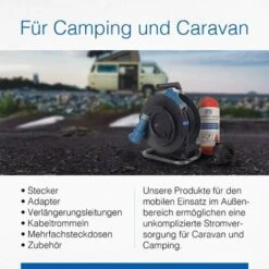 Fiche Remorque 7 Broches, Mâle, Connecteur Voiture, Caravane, 12 V Black, -Pas Cher Pro Bricoleur Magasin 80426137 3