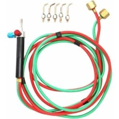 Chalumeau Micro Smith Torche Oxy Propane Jewelries Chalumeau Soudage W / 5 Bouts Pour Métal Or Argent