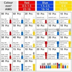 Pince à Sertir Kit De Pince à Dénuder De Câbles TEENO,700 Pièces Cosse Electriques à Sertir De AWG20-10(0,5-6mm²) Cosses à Sertir 7 Pince à Sertir Kit De Pince à Dénuder De Câbles TEENO,700 Pièces Cosse Electriques à Sertir De AWG20-10(0,5-6mm²) Cosses à Sertir -Pas Cher Pro Bricoleur Magasin 83036706 3