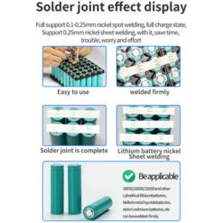 Machine A Souder Par Points Numerique 18650, Dispositif De Soudage De Batterie Au Lithium Avec Ammetre Pour Feuilles De Nickel Nickele Pur 9 Machine A Souder Par Points Numerique 18650, Dispositif De Soudage De Batterie Au Lithium Avec Ammetre Pour Feuilles De Nickel Nickele Pur -Pas Cher Pro Bricoleur Magasin 83759662 5