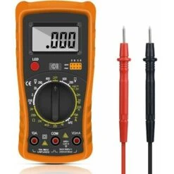 Multimètre Numérique ,Multimètre Automatique Numérique,Testeur Electrique Professionnel,Voltmètre /Résistance /Continuité /Diodes Postuler à Laboratoires, Usines