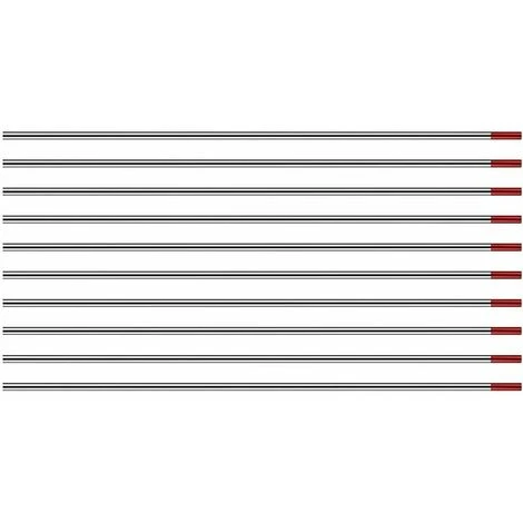 Soudage Tig Electrodes De Tungstène Avec 2% De Thorium Wt20 (Rouge) 1,0 150Mm 10 Pièces Par Paquet 4 Soudage Tig Electrodes De Tungstène Avec 2% De Thorium Wt20 (Rouge) 1,0 150Mm 10 Pièces Par Paquet – Image 4
