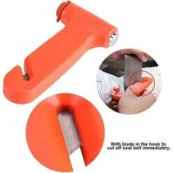 Marteaux De Secours 2 En 1 Avec Outil De Coupe Ceinture Et Brise Vitre D'urgence Pour Voiture -Pas Cher Pro Bricoleur Magasin 83993416 4