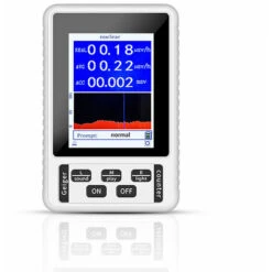 Détecteur De Rayonnement Nucléaire Portable Personals Compteur Geiger Rayons X Rayons γ Outil De Détection De Rayons β Modes De Dose Cumulée Moyenne En Temps Réel Testeur Radioactif Domestique Pratiqu