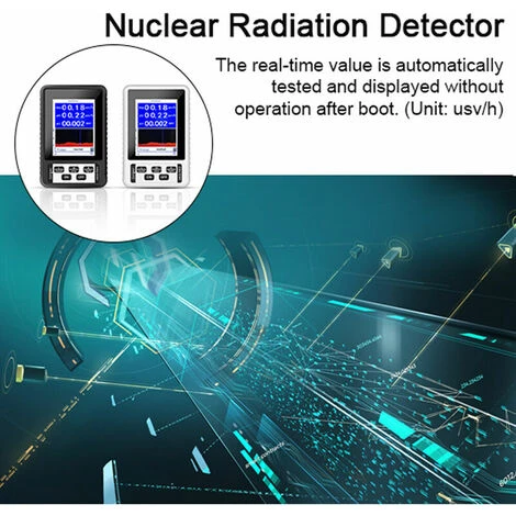 Détecteur De Rayonnement Nucléaire Portable Personals Compteur Geiger Rayons X Rayons γ Outil De Détection De Rayons β Modes De Dose Cumulée Moyenne En Temps Réel Testeur Radioactif Domestique Pratiqu 5 Détecteur De Rayonnement Nucléaire Portable Personals Compteur Geiger Rayons X Rayons γ Outil De Détection De Rayons β Modes De Dose Cumulée Moyenne En Temps Réel Testeur Radioactif Domestique Pratiqu – Image 5