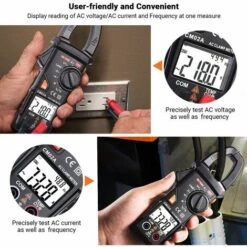 Pince Ampèremétrique TACKLIFE, Ampèremètre 6000 Points, Multimètre Numérique Professionnelle Avec Test De Plage Auto NCV Courant-CM02A -Pas Cher Pro Bricoleur Magasin 85548363 4