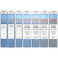 Aiguille De Tungstène, électrode De Tige De Tungstène Pour Machine à Souder à L'arc, (tête Rouge 1.0X150, 10 Pièces/boîte) -Pas Cher Pro Bricoleur Magasin 85713632 3