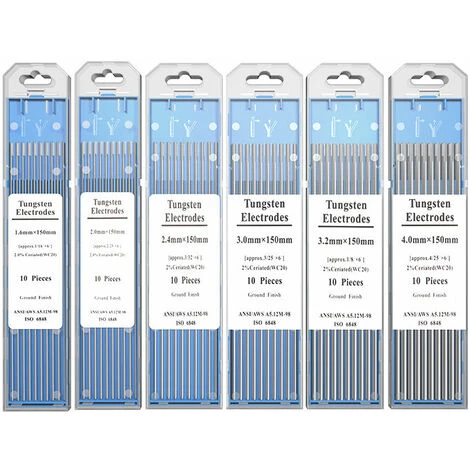 Aiguille De Tungstène Et électrode De Tige De Tungstène Pour Machine à Souder à L'arc, (aiguille Noire Tête Grise 2,4 15010 Pièces/boîte) 3 Aiguille De Tungstène Et électrode De Tige De Tungstène Pour Machine à Souder à L'arc, (aiguille Noire Tête Grise 2,4 15010 Pièces/boîte) – Image 3
