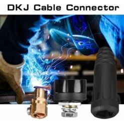 Soudage Câble Panneau Connecteur Et Prise De Panneau Adaptateur Rapide(DKJ35-50 Noir) -Pas Cher Pro Bricoleur Magasin 85786336 4