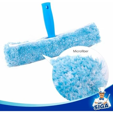 Grattoir à Vitres Professionnel Avec Brosse Microfibre, Largeur 25 Cm 3 Grattoir à Vitres Professionnel Avec Brosse Microfibre, Largeur 25 Cm – Image 3