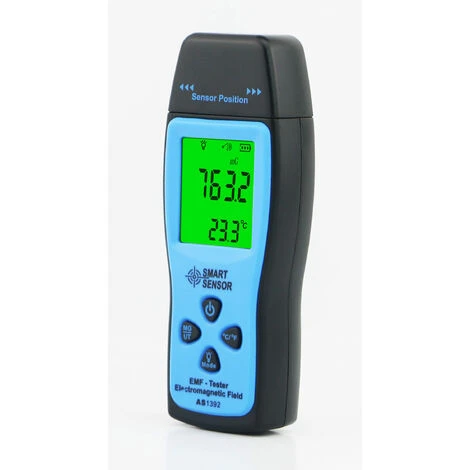 Compteur EMF, Détecteur De Rayonnement Domestique, LCD Numérique à Capteur Intelligent, Compteur De Testeur De Dosimètre De Détecteur EMF 1 Compteur EMF, Détecteur De Rayonnement Domestique, LCD Numérique à Capteur Intelligent, Compteur De Testeur De Dosimètre De Détecteur EMF