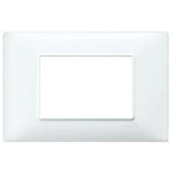 14653.01 Plaque De Recouvrement Plana Blanc 3P