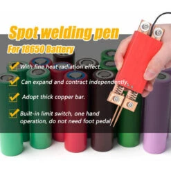18650 Spot Welder Automatic Trigger Pen Stylo Portable Tout-en-un Pour Soudage Par Points - Vert - Vert -Pas Cher Pro Bricoleur Magasin 87057399 3