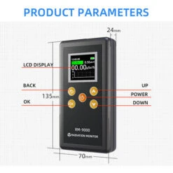 Détecteur De Rayonnement Nucléaire Portable Rencontres Compteur Geiger Rayons X Rayons γ Rayons β Outil De Détection Pratique Ménage Testeur Radioactif Portatif Alarme Sonore -Pas Cher Pro Bricoleur Magasin 87412952 5
