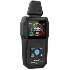 Détecteur De Rayonnement électromagnétique Portable Portatif Ménage Laboratoire Hôpital Multi-fonction Testeur D'humidité De La Température Affichage Couleur Numérique Détecteur Radioactif