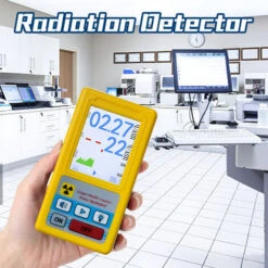 Détecteur De Radiation Nucléaire Compteur Geiger Compteur De Détection Radioactive Portable Dosimètre Radio Actif Détecteur De Rayons X Beta Gamma (Jaune) -Pas Cher Pro Bricoleur Magasin 87413048 5