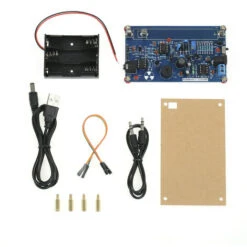 Système De Détecteur De Rayonnement Assemblé, DIY Miller Tube Tube Détecteur De Rayonnement Nucléaire Geiger Counter Kit Module Module Expérimental (Bleu)