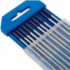 Soudage TIG Electrodes De Tungstène Avec 2% De Thorium WT20 (Bleu) 1,6mm 150mm 10 Pièces Par Paquet