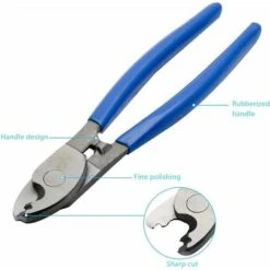 Pince Coupe-Câble 215mm, Idéal Pour Couper Les Câbles En Cuivre, En 7 Pince Coupe-Câble 215mm, Idéal Pour Couper Les Câbles En Cuivre, En -Pas Cher Pro Bricoleur Magasin 88200706 3