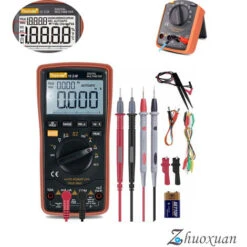Multimètre Automatique Numérique, Ampèremètre, Testeur Electrique Professionnel..