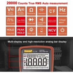 Multimètre Automatique Numérique, Ampèremètre, Testeur Electrique Professionnel.. -Pas Cher Pro Bricoleur Magasin 88212352 3