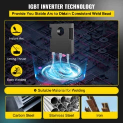 VEVOR Soudeuse Deinverseur MIG-160 Soudeuse MIG Cutter Plasma Poste A Souder A Fil Fourre Machine De Soudage MMA TIG IGBT Capable De Souder Des Alliages Et Aciers DC Inverter Affichage Numerique 8 VEVOR Soudeuse Deinverseur MIG-160 Soudeuse MIG Cutter Plasma Poste A Souder A Fil Fourre Machine De Soudage MMA TIG IGBT Capable De Souder Des Alliages Et Aciers DC Inverter Affichage Numerique -Pas Cher Pro Bricoleur Magasin 88257803 4