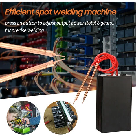 Mini Poste De Soudage Par Points Portable DIY Spot Welder 6 Vitesses Réglable 2 Modes Rechargeable Handheld Spot Welding Machine With Welding Pen Charging Cable 5 Mini Poste De Soudage Par Points Portable DIY Spot Welder 6 Vitesses Réglable 2 Modes Rechargeable Handheld Spot Welding Machine With Welding Pen Charging Cable – Image 5