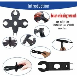 Kit D'outils De Sertissage Compatible Avec Le Connecteur De Câble Solaire MC4, 27 Pièces -Pas Cher Pro Bricoleur Magasin 88919636 3