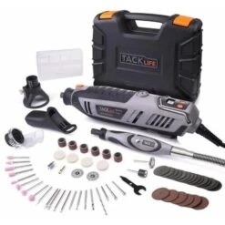 Tacklife Outil Rotatif TACKLIFE, Mini Outil Multifonction Electrique 200W, Vitesses Réglages Précis Avec Ecran LCD RTD37AC