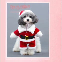 Costume De Père Noël Pour Chiens Vêtements Pour Animaux De Compagnie Manteau De Chiot De Noël Avec Chapeau Mignon Manteau Chaud Cadeaux Pour Chien (L) 9 Costume De Père Noël Pour Chiens Vêtements Pour Animaux De Compagnie Manteau De Chiot De Noël Avec Chapeau Mignon Manteau Chaud Cadeaux Pour Chien (L) -Pas Cher Pro Bricoleur Magasin 90086585 5