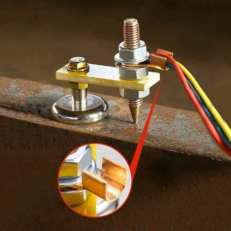 Tête D'aimant De Soudage, Outil D'accessoires De Soudage Accessoires De Soudage Pince De Masse Magnétique Pour Soudage 4 Tête D'aimant De Soudage, Outil D'accessoires De Soudage Accessoires De Soudage Pince De Masse Magnétique Pour Soudage – Image 4