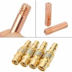 14pcs Poste A Souder Mig Sans Gaz Embouts De Contact De Buse De Soudage 15AK MIG/MAG Support De Connecteur De Gaz M6 0,6 0,8 1,0mm, Buse Gas Conique, Support Tube De Contact, Consommables De Chalumeau 9 14pcs Poste A Souder Mig Sans Gaz Embouts De Contact De Buse De Soudage 15AK MIG/MAG Support De Connecteur De Gaz M6 0,6 0,8 1,0mm, Buse Gas Conique, Support Tube De Contact, Consommables De Chalumeau -Pas Cher Pro Bricoleur Magasin 90563028 5