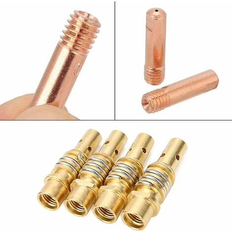 14pcs Poste A Souder Mig Sans Gaz Embouts De Contact De Buse De Soudage 15AK MIG/MAG Support De Connecteur De Gaz M6 0,6 0,8 1,0mm, Buse Gas Conique, Support Tube De Contact, Consommables De Chalumeau 5 14pcs Poste A Souder Mig Sans Gaz Embouts De Contact De Buse De Soudage 15AK MIG/MAG Support De Connecteur De Gaz M6 0,6 0,8 1,0mm, Buse Gas Conique, Support Tube De Contact, Consommables De Chalumeau – Image 5
