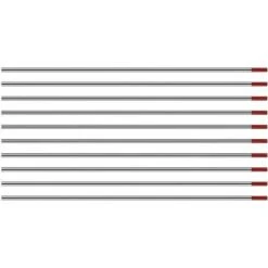 Soudage Tig Electrodes De Tungstène Avec 2% De Thorium Wt20 (Rouge) 1,0 150Mm 10 Pièces Par Paquet -Pas Cher Pro Bricoleur Magasin 91504216 4