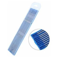 Électrodes En Tungstène TIG, électrodes Lanthanées 10pcs 1.0/1.6/2.4mm Pointe De Soudage électrode De Tungstens Lanthanée Avec Boîte Pour Fonctionnement En Courant Continu (1.6x150mm)