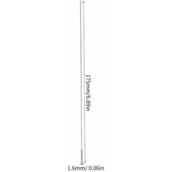 10Pcs Électrodes De Tungstène Pur WP Pointe Verte Pour Soudage Tig AC, 1.0/1.6/2.0/2.4/3.2mm Électrodes De Tungstène Professionnel(1.6mm175mm) -Pas Cher Pro Bricoleur Magasin 92082265 4