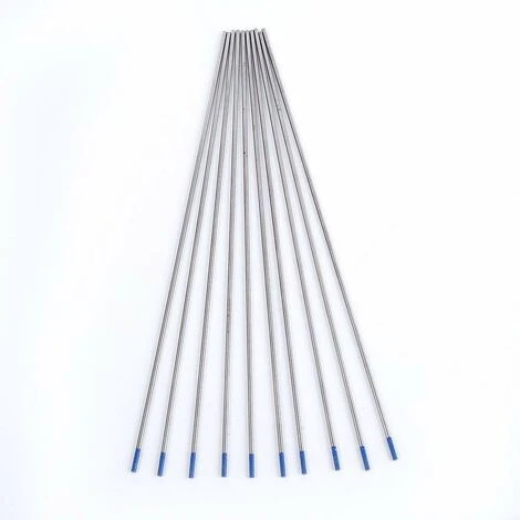 10Pcs WL20 Tungstène Électrodes De Soudage TIG Lanthane Pointe Réglé 1.0 / 1.6 / 2.4mm (Bleu)(1.0150mm) 1 10Pcs WL20 Tungstène Électrodes De Soudage TIG Lanthane Pointe Réglé 1.0 / 1.6 / 2.4mm (Bleu)(1.0150mm)