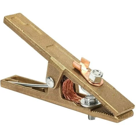 Pince De Masse Soudure, 300A Mâchoire Lourde En Laiton, Pince De Terre Soudure Pour Poste De Soudage Welder (260A/300A/500A) 1 Pince De Masse Soudure, 300A Mâchoire Lourde En Laiton, Pince De Terre Soudure Pour Poste De Soudage Welder (260A/300A/500A)