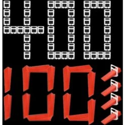 Système De Nivellement De Carrelage De1.5mm De Largeur De Joint, 400 Languettes De Traction,100 Pièces Cales Réutilisables Ensemble,Système De Nivellement Pour Carrelage De Carreaux épaisseur3-12 Mm