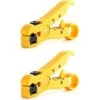 Coupe-câble, Outil Coupe-câble/dénudeur Universel 2 Pièces Pour Câbles Coaxiaux RG59, RG6, RG7 Et RG11, Catégorie Câble-CAT6 CAT5 CAT3