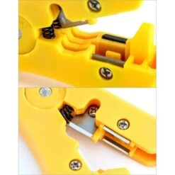 Coupe-câble, Outil Coupe-câble/dénudeur Universel 2 Pièces Pour Câbles Coaxiaux RG59, RG6, RG7 Et RG11, Catégorie Câble-CAT6 CAT5 CAT3 -Pas Cher Pro Bricoleur Magasin 93858337 5