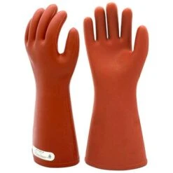 1 Paire De Gants En Caoutchouc Isolés électriquement Gants De Travail De Protection Pour électricien