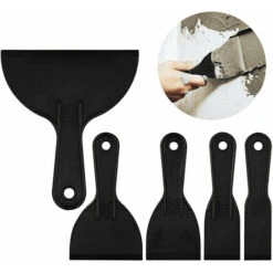 Lot De 12 Couteaux à Mastic, Spatule En Plastique, Outils De Grattoir à Peinture Pour Décalcomanies, Papier Peint, Chariots à Pâtisserie 1,5/2/3/ 4/ 6/ 8 Pouces